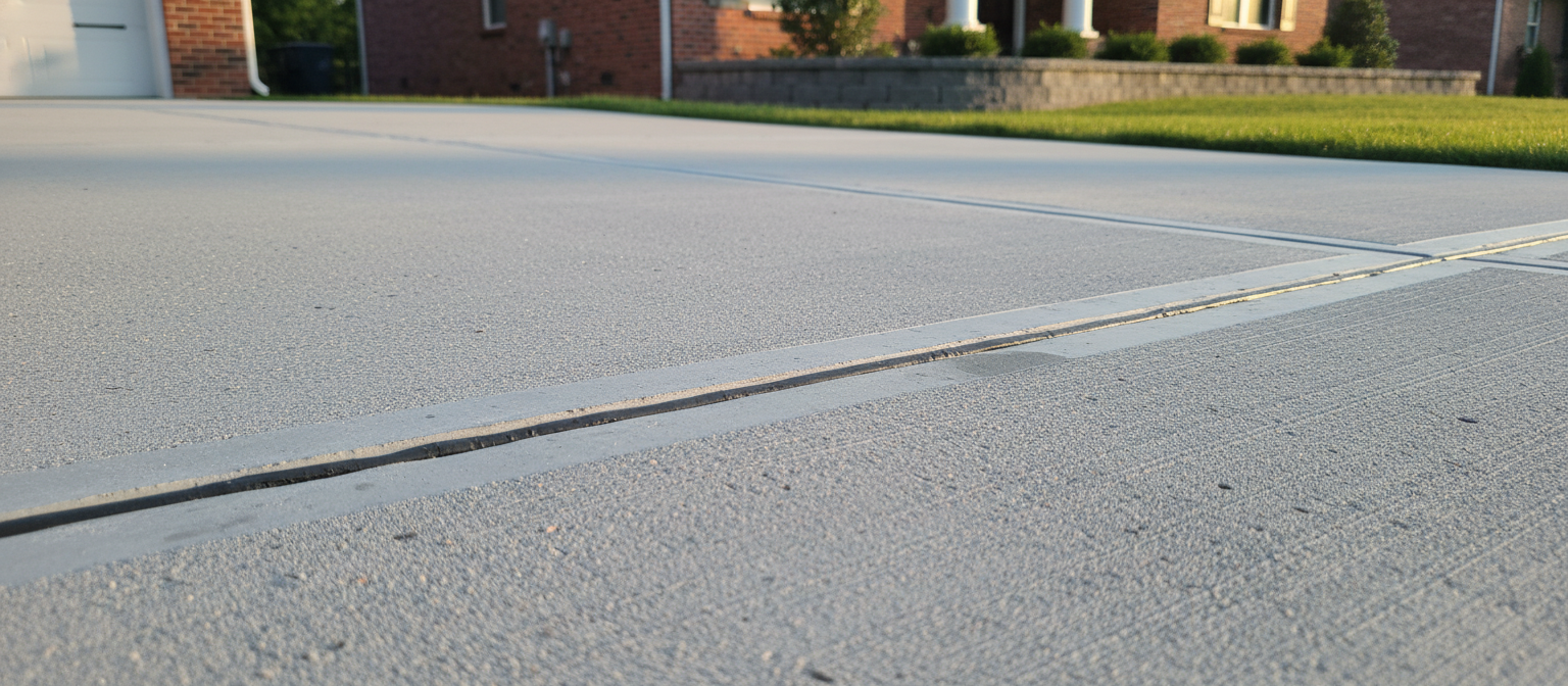 Stamped concrete driveway patterns in Nashville, TN